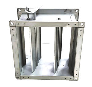 जस्ती मैनुअल वायु मात्रा नियंत्रण वाल्व, एचवैक नलिकाओं के लिए मैनुअल एयर वॉल्यूम कंट्रोल वाल्व - Product Image 3