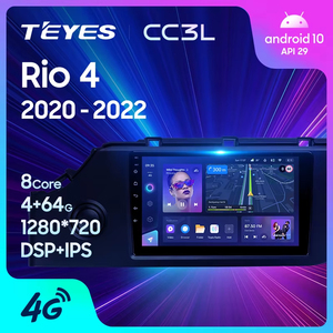 TEYES CC3L WIFI para Kia RIO 4 IV <span class=keywords><strong>FB</strong></span> 2020 - 2022 Radio <span class=keywords><strong>de</strong></span> coche reproductor <span class=keywords><strong>de</strong></span> vídeo Multimedia navegación estéreo Android No 2DIN 2 Din DVD - Product Image 1