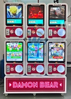 Wangerbao Distributeur automatique de capsules Gacha Gachapon, machine de jeu personnalisée avec accepteur de mini-monnaie en métal, version espagnole