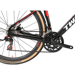 Twitter Offre Spéciale complet en Fiber de carbone de Gravier À Disque De Vélo de route vélo RS 24 vitesse <span class=keywords><strong>700</strong></span> * 40C HORS Route de Gravier vélos - Product Image 4