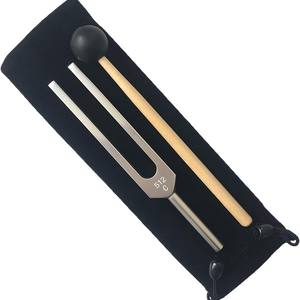 Diapason Medco 512 Hz en alliage d'aluminium avec marteau et housse en tissu pour les cliniques et les tests auditifs - Product Image 5