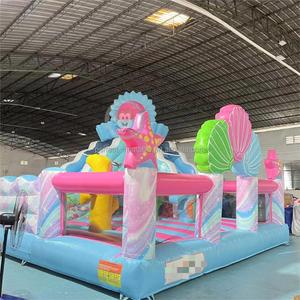 Castillo Inflable Comercial con Tobogán y Ventilador, 6x6m, con Zona de Salto - Product Image 4
