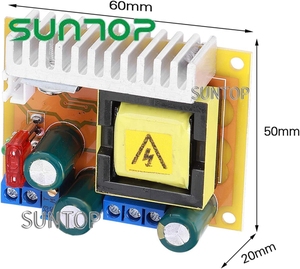 Bộ Chuyển Đổi Tăng Áp DC 8-32V Điện Áp Cao Mô-đun Tăng Áp 12V Sang 45V-390V ZVS Tụ Sạc - Product Image 1