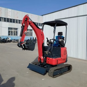 TERLION penggali berukuran Mini, perayap hidrolik langsung pabrik, ekskavator Kecil bagus untuk berkemah, perbaikan tanah, penggali tugas berat TE18 - Product Image 5