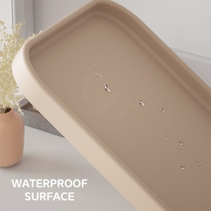 Tapis à langer portable en cuir PU de haute qualité, imperméable, rembourré, écologique, avec mousse PU souple pour les parents occupés - Product Image 4