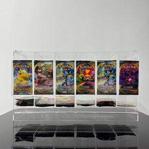 กล่องอะคริลิค Y Y แบบ 6 ช่อง สำหรับจัดเก็บและโชว์การ์ดสะสม TCG - Product Image 5