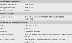 Calibrador Portátil 725 con Precisión del 0.02%, Pantalla LCD Retroiluminada, Fuente de Alimentación de Bucle de 24V para Mantenimiento en Campo de la Automatización - Product Image 4