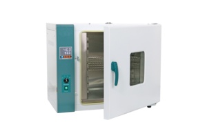 เตาอบแห้งแบบเป่าลมร้อนแนวตั้งในห้องปฏิบัติการ ใช้ไฟฟ้า ควบคุมอุณหภูมิคงที่ พร้อมมอเตอร์ สำหรับการแปรรูปอาหาร ได้รับการรับรองมาตรฐาน CE ISO ใช้ไฟ AC - Product Image 2