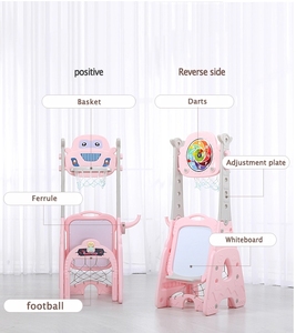 Giá Đỡ Bóng Rổ Gấp Gọn Tiện Dụng Mini Chuyên Nghiệp Có Thể Điều Chỉnh Hoạt Hình Dễ Thương Cho Trẻ Em - Product Image 5