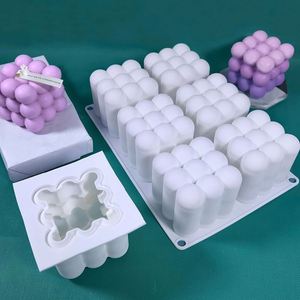 แม่พิมพ์เทียนซิลิโคน 3 มิติ รูปทรงลูกบาศก์ฟองอากาศ แม่พิมพ์ทำเทียน TweakCube สำหรับงานแฮนด์เมด DIY - Product Image 3