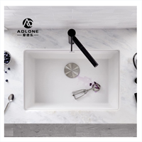 Évier de cuisine en quartz granit noir de style moderne, fait main, épaisseur 10 mm, double bac avec égouttoir