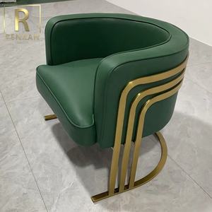 Bán Nóng Sang Trọng Màu Tím Nhung Ghế Ăn Khách Sạn Giá Rẻ Lounge Ghế Sảnh Chờ Đợi Ghế - Product Image 2