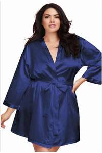 Peignoir Kimono en Soie Satiné Uni pour Mariée, Demoiselle d'Honneur et Femme – Robe de Chambre du Matin, Vente en Gros - Product Image 6