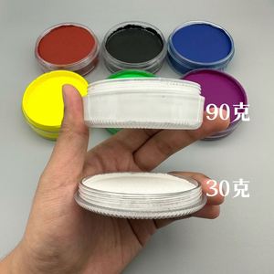 Pintura Facial Fluorescente a Base de Agua de 90g, Alta Calidad, Venta al Por Mayor, Maquillaje para Fiestas, Modelo Arcoíris, Lavable - Product Image 2