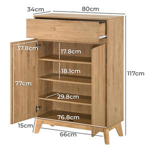 סלון רהיטים נורדי סגנון חדש הגעה PB MDF עץ אנדרסון נעל אחסון קבינט - Product Image 1