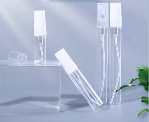 Bouteilles en verre, flacons de parfum, têtes de pulvérisation électro-plaquées - Product Image 1