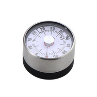 Edelstahl Küchentimer mit Magnetischem Wecker Backtimer für Zuhause Countdown-Erinnerung Tragbarer Timer für Studenten