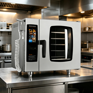 5-<b>Tray</b> Oven With Programmable & Bake / Built-in Boiler + Water Gun Cleaning VK07F-60 5-<b>Tray</b> Design Efficient Cooking for <b>Large</b> B - Product Image 1