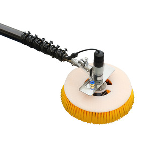 Machine de nettoyage photovoltaïque personnalisée à tête unique, modèle avec tige télescopique portative, équipement de nettoyage photovoltaïque sur mesure - Product Image 1