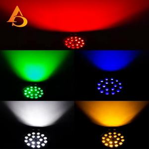 Nueva Luz Par LED Personalizada de 18 Canales y 15W, RGBWA 5 en 1, Luces DMX para Escenario - Product Image 6