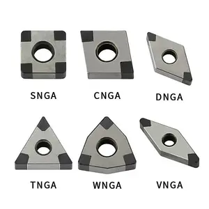 CBN PCBN Reamer Dnga150408 Brazing Cutting CNC Machine Turning Inserts PCD Diamond Tools