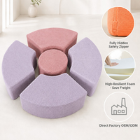 Canapé en mousse pour enfants, blocs de construction assemblés, canapé modulaire, mobilier multifonctionnel créatif pour salle de jeux, fabrication directe, bricolage