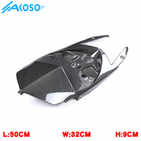AKOSO fibra de carbono seco puro motocicleta cola trasera debajo de la cubierta carenados para BMW S1000RR 2015-2018