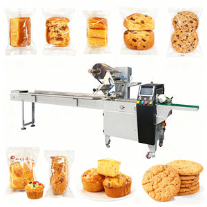 Máquina Automática de Embalagem em Sacos Plásticos Flow Pack Seladora para Embalagem de Biscoitos e Pães - Product Image 1