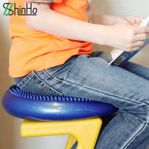 Disque d'équilibre ergonomique antidérapant écologique Shinho Factory, coussin d'air flexible, massage, tapis plat de <span class=keywords><strong>yoga</strong></span> pour la maison et le <span class=keywords><strong>bureau</strong></span> - Product Image 3