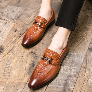 Scarpe Casual da Uomo alla Moda, <span class=keywords><strong>Calzature</strong></span> Maschili di Buona Qualità in Pelle Sintetica, Comode Scarpe Eleganti da Uomo all'Ingrosso - Product Image 4
