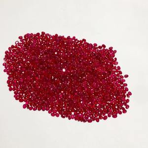 مجوهرات Lanphear راقية ذهبية عيار 18 قيراط أحجار كريمة الياقوت خواتم لزفاف النساء الماسي وحلقة راقية بدماء الحمام الطبيعية - Product Image 5