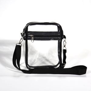 Bolsa de Maquillaje Transparente de PVC con Correa de Hombro, Impermeable, para Viaje, Portátil, Visible, en Promoción - Product Image 4
