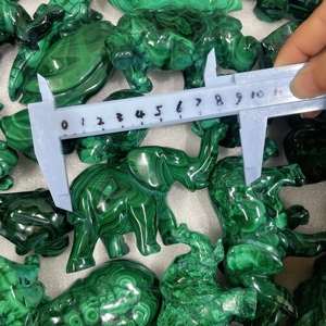Vente en gros d'animaux en <span class=keywords><strong>malachite</strong></span> naturelle <span class=keywords><strong>de</strong></span> haute qualité, éléphant, tortue, ours, artisanat en cristal <span class=keywords><strong>de</strong></span> quartz pour <span class=keywords><strong>la</strong></span> décoration - Product Image 5