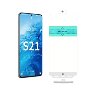 2021 Mẫu Mới 6D Độ Nhạy Cao Full Cover Phim Màn Hình Điện Thoại TPU Cho Samsung S21