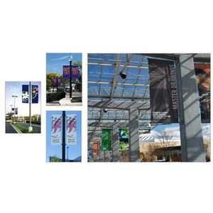 Roadside Advertising Street Light Pole Banner Hardware Kit Double Sided <b>Hanging</b> Vinyl Eco-Friendly Flag <b>Bracket</b> Holder Arm - Product Image 6