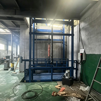 Elektrikli Kargo Asansörü Yük Asansörü Hidrolik Kargo Platformu Depo Fabrika Kullanımı İçin