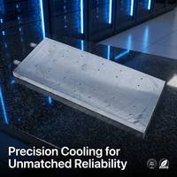 OCOCOOO OC-M20S Placa Fría de Aluminio de 288x125mm para Refrigeración Líquida, para Servidores de IA, HPC, Gestión Térmica de Electrónica Industrial