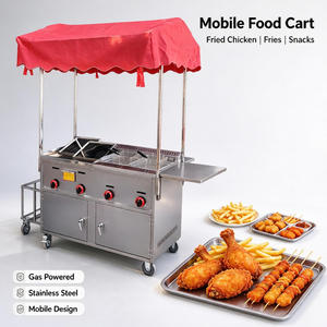 Stand gastronomico carrello di cibo/Snack stallo/ristorazione Mobile del basamento per la vendita - Product Image 1