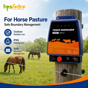 Caricatore per Recinzione Elettrica HPSFENCE OEM ODM HPS600 15V 6J IPX6 CE, Elettrificatore per Recinzioni Agricole per Bovini, Ovini, Caprini, Cavalli, Suini, Kit di Utilizzo - Product Image 2