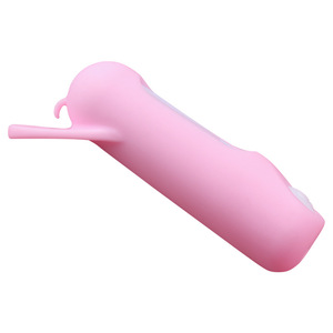 Masajeador de pezones femenino de silicona suave de color rosa, estimulador de pezones, colgador de pezones erótico, masajeador de senos, dispositivo de masturbación. - Product Image 2