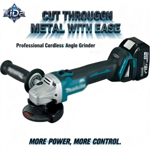 Meuleuse d'angle sans balais <span class=keywords><strong>Makita</strong></span> DGA404 <span class=keywords><strong>18V</strong></span> LXT, disque de 100 mm/4 pouces, 8 500 tr/min, technologie de sécurité ADT/AFT, résistance à la poussière et à l'eau XPT - Product Image 1