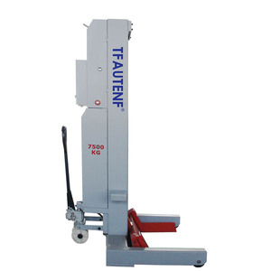 TFAUTENF Élévateur mobile à roues à batterie, 4 colonnes 30 tonnes, 7,5 tonnes/colonne avec antenne sans fil - Product Image 1