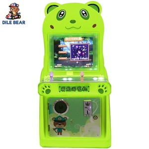 Consola de Juegos Arcade DLX con Pantalla Grande y Tablero de <span class=keywords><strong>Juego</strong></span>, Eléctrica, Operada con Monedas, para Niños, Uso en Interiores - Product Image 2