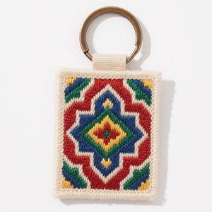 Asie du sud-est plage porte-clés personnalisé palmier coquille patchs brodés étanche noix de coco porte-clés pour Bali <span class=keywords><strong>voyage</strong></span> Souvenirs - Product Image 3