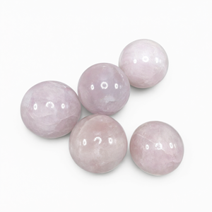 Sphère/boule de pierre de quartz rose naturelle incroyablement magnifique - Énergie/Reiki/Thérapie par cristaux - 2 pouces de diamètre et 200 g (0,44 lb) - UNIQUE - Product Image 2