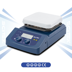 เครื่องกวนสารแม่เหล็กแบบแผ่นร้อน SCITEK มอเตอร์ไร้แปรงถ่าน DC 100-2000 รอบต่อนาที แผ่นทำความร้อนเคลือบเซรามิกขนาด 7 นิ้ว เซ็นเซอร์ PT1000 คู่ สำหรับห้อง<span class=keywords><strong>ป</strong></span>ฏิบัติการ - Product Image 3