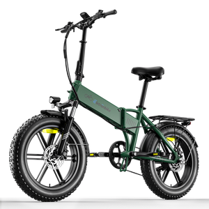 Bicicleta Eléctrica Plegable 2026 de 20 Pulgadas con Frenos de Disco Hidráulicos, Amortiguador Delantero, Carga Máxima de 120 kg, Faro LED, para Exteriores - Product Image 1