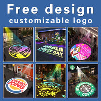 Projecteur de logo personnalisé Projecteur Gobo étanche pour l'extérieur 40W60W 100W 150W 200W LED Lumières publicitaires pour l'image de marque de l'entreprise