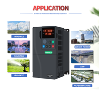 Convertisseur de fréquence 11 kW 380 V, 60 Hz vers 50 Hz, commande vectorielle AC triphasée pour application sur moteur de compresseur