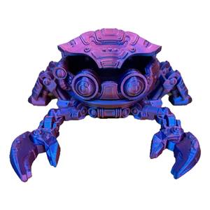 Modèle de jouet de crabe ermite congelé imprimé en 3D personnalisé, procédé FDM, matériau de protection de l'environnement, échelle 1/12, animal/<span class=keywords><strong>dinosaure</strong></span> - Product Image 5